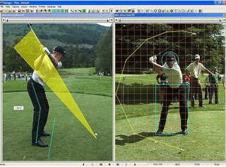 Golfles met video